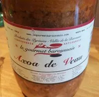 Quantité de sucre dans Axoa de veau