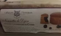 Amount of sugar in Nonnettes de Dijon à la Confiture de Cassis