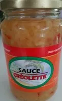 Sokerin määrä sisällä Sauce creolette