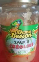 Sokerin määrä sisällä Sauce creoline douce