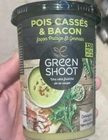 Jumlah gula yang masuk Pois cassés et bacon
