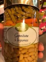Quantité de sucre dans Garniture 4 legumes