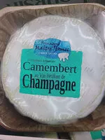 Quantité de sucre dans Camembert au Champagne