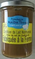 Quantité de sucre dans Confiture de Lait Normande, Fleur de Sel de Guérande