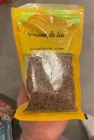 Sokerin määrä sisällä Graine de lin