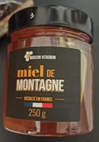 Suhkru kogus sees Miel de Montagne