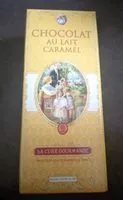 चीनी की मात्रा Chocolat au lait caramel