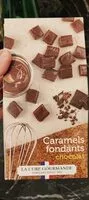 चीनी की मात्रा Caramels fondants chocolat