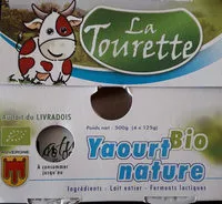 Sucre et nutriments contenus dans La tourette