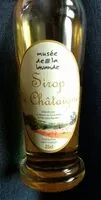 入っている砂糖の量 Sirop de Châtaigne