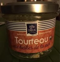 Zuckermenge drin Tourteau aux herbes de la mer