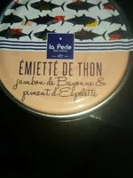 İçindeki şeker miktarı Émietté de thon au jambon de Bayonne et piment d'Espelette