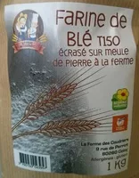 Sucre et nutriments contenus dans La ferme des coudriers