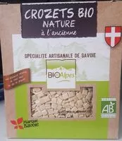 Quantité de sucre dans Crozets bio nature à l'ancienne