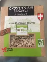 Quantité de sucre dans Crozets bio épeautre a l'ancienne