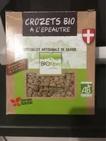 Quantité de sucre dans Crozets bio à l'épautre