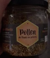 Suhkru kogus sees Pollen de fleur en pelotes