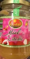 Jumlah gula yang masuk Miel de litchis