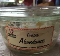 चीनी की मात्रा Terrine Abondance