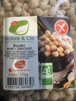 Sucre et nutriments contenus dans Nature et cie