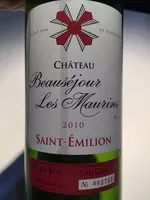 चीनी और पोषक तत्व Saint emilion