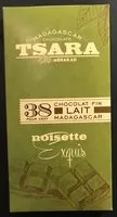 Suhkru kogus sees Chocolat au lait Noisette