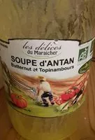含糖量 Soupe d'antan Butternut et topinambours