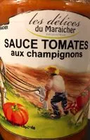 含糖量 Sauce Tomates aux Champignons