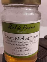 Sucre et nutriments contenus dans Entre miel et terre