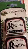 Sucre et nutriments contenus dans Pastillerie sic