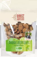 Zuckermenge drin Amandes décortiquées