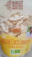 Lamelles noix de coco