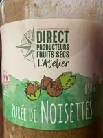 Zuckermenge drin Purée de noisettes de Turquie