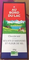 Sokerin määrä sisällä Chocolat noir Eclats d'amandes et fleur de sel