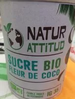 Sucre et nutriments contenus dans Natur attitud