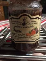 Quantité de sucre dans Figue aux noix