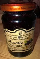 Quantité de sucre dans Myrtille sauvage