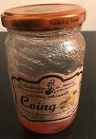 Quantité de sucre dans Confiture artisanale de coing