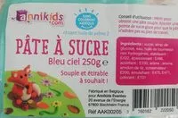 Sucre et nutriments contenus dans Annikids