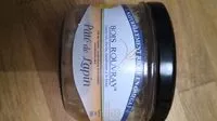 入っている砂糖の量 Pâté de lapin