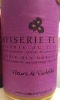 Jumlah gula yang masuk Confit de violette
