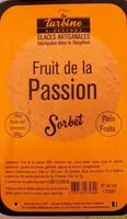 入っている砂糖の量 Sorbet fruit de la passion