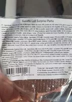 Sokerin määrä sisällä Chocolat Mathilde Suçon Lait Smarties
