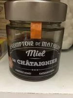 Jumlah gula yang masuk Miel de chataignier