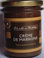 चीनी की मात्रा Crème de marrons Haute qualité Artisanale