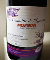 Quantité de sucre dans Domaine de l'Eglantine Morgon