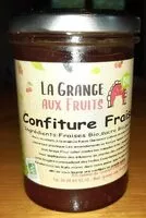 Sucre et nutriments contenus dans La grange aux fruits confiture fraise