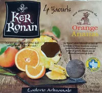 Jumlah gula yang masuk Yaourt orange ananas