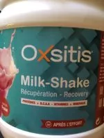 Quantité de sucre dans Milk Shake saveur Fraise