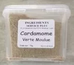 चीनी की मात्रा Cardamome Verte Moulue